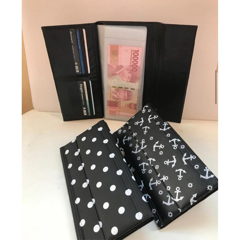 Product image KAHASIL - Dompet Wanita Wallet Organizer Pengatur Keuangan 32 Slot all variant BUNGA PUTIH